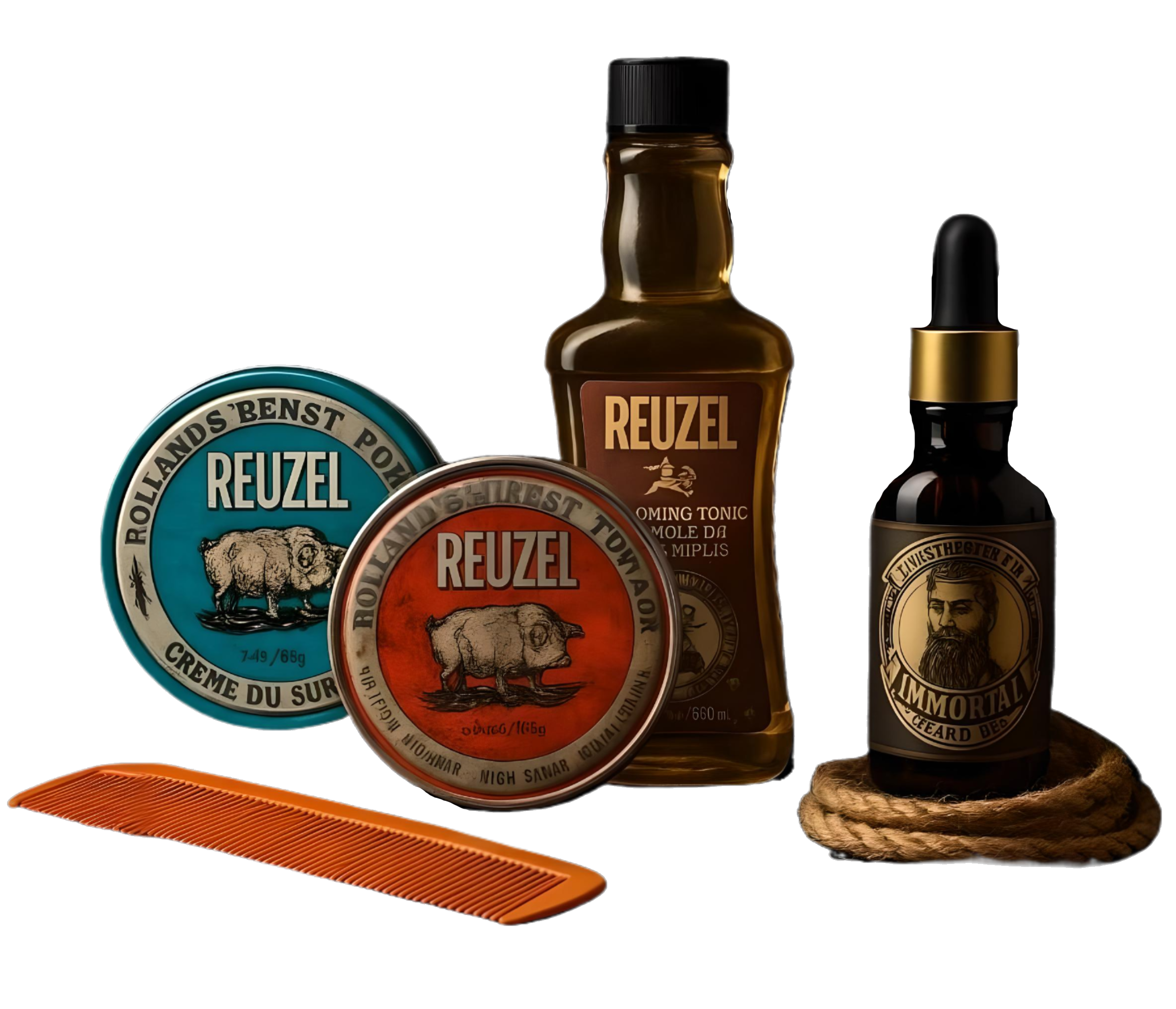 Produtos da barbearia